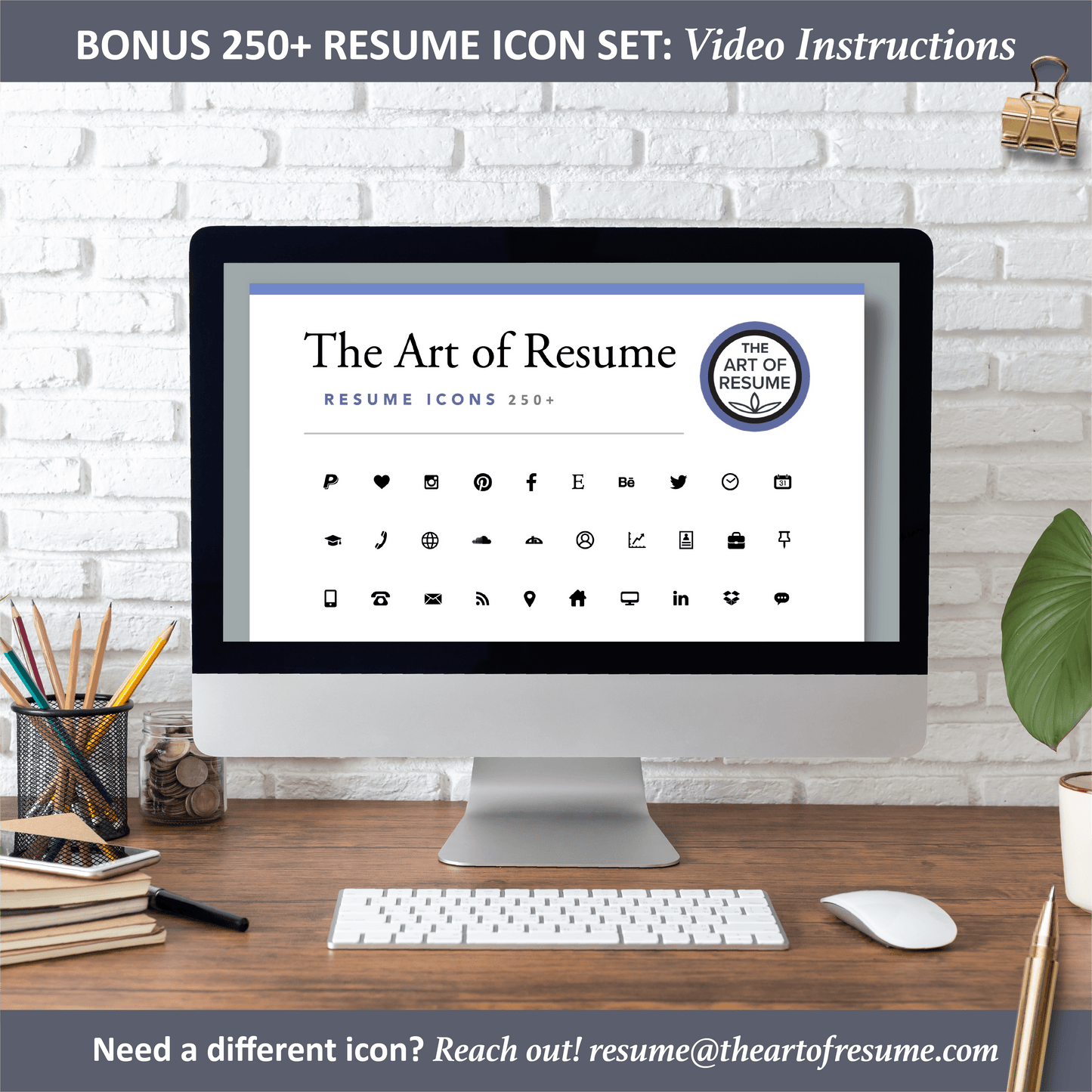 The Art of Resume Templates | Bonus 250 Free Professional Resume CV Icons, Images PNG