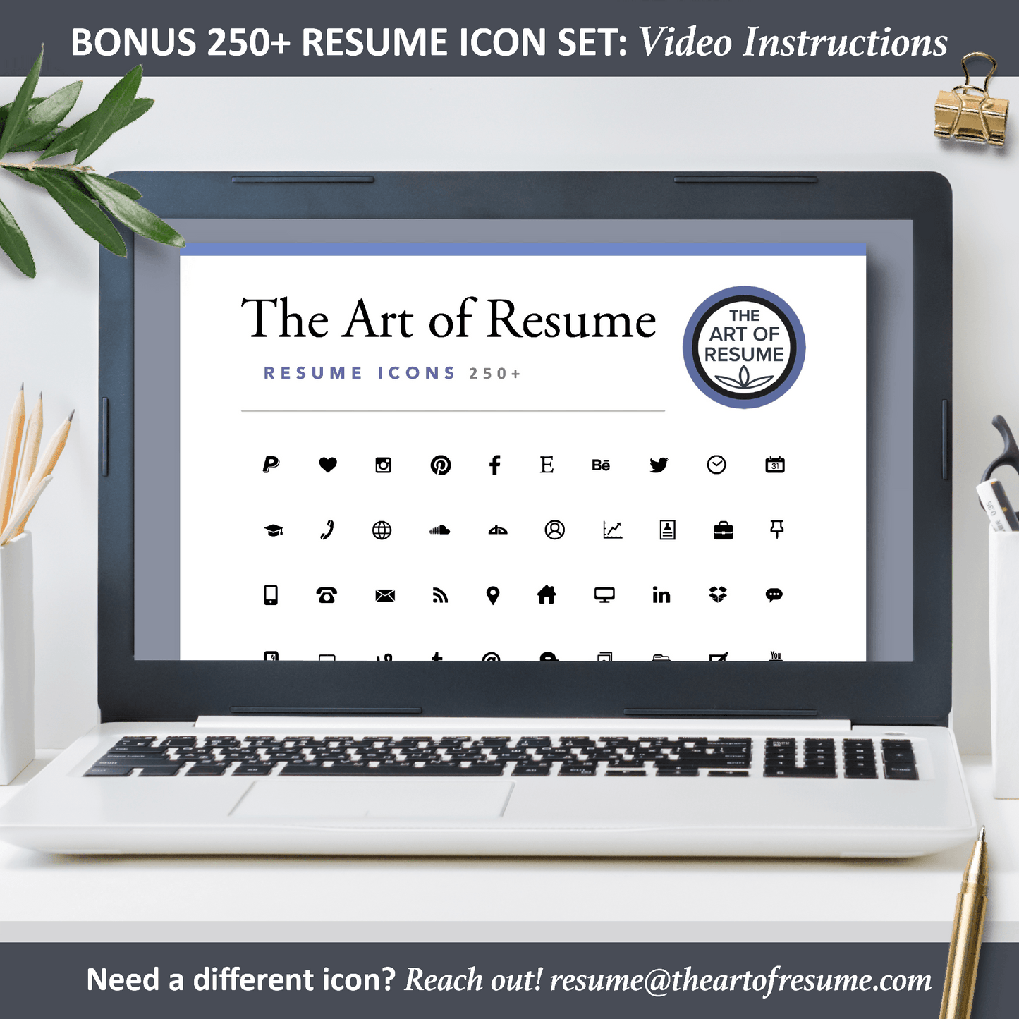 Creative Resume Templates with Photo | Custom Floral Resume Design - The Art of Resume