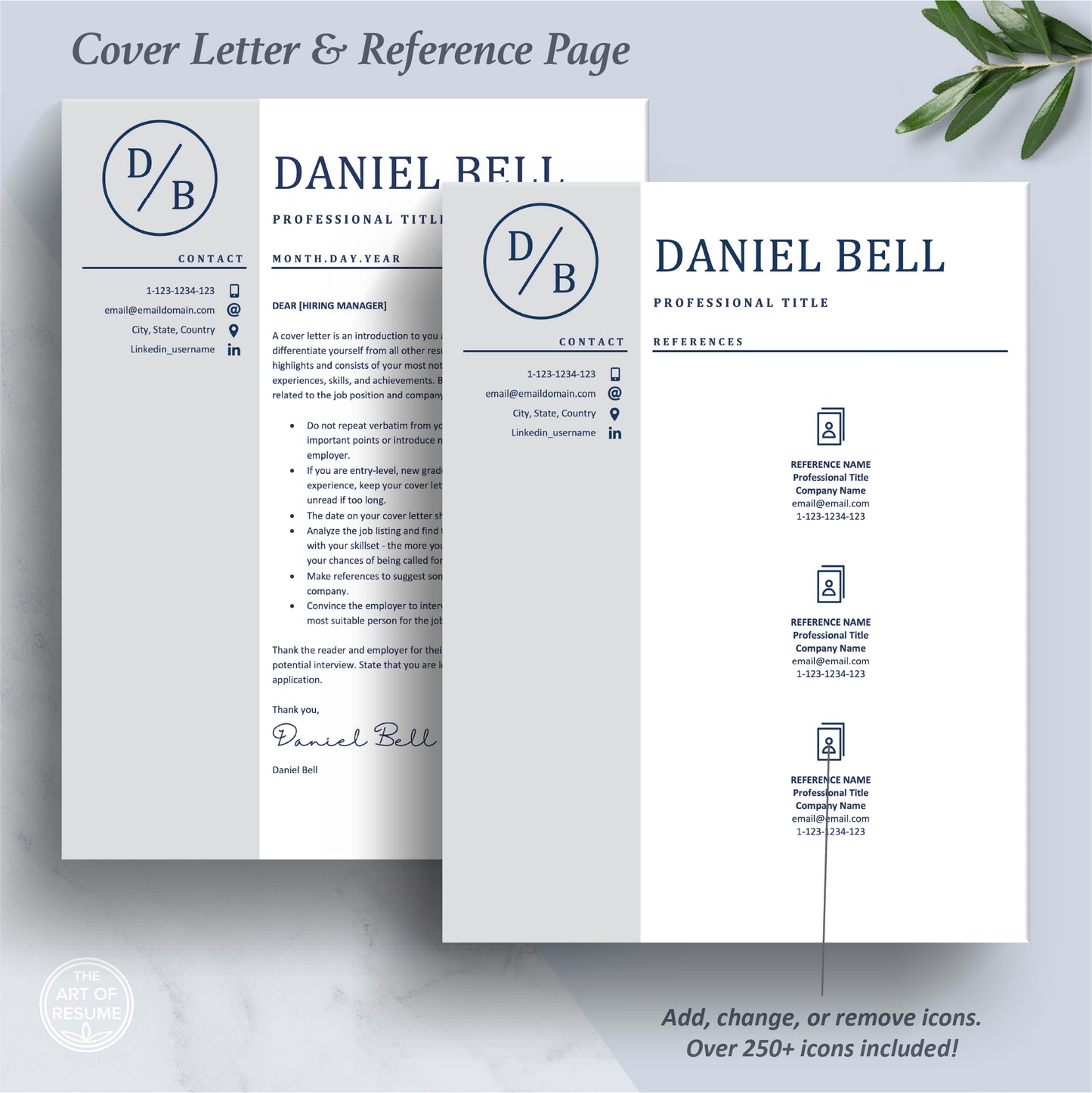 Executive Resume Design | Professional Resume CV - The Art of Resume