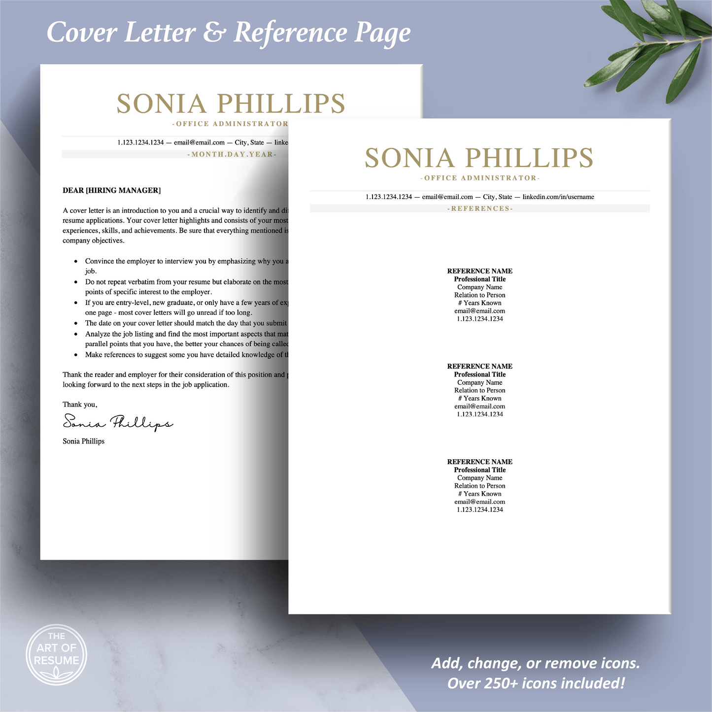 ATS Friendly Resume | Resume CV Design Bundle - The Art of Resume