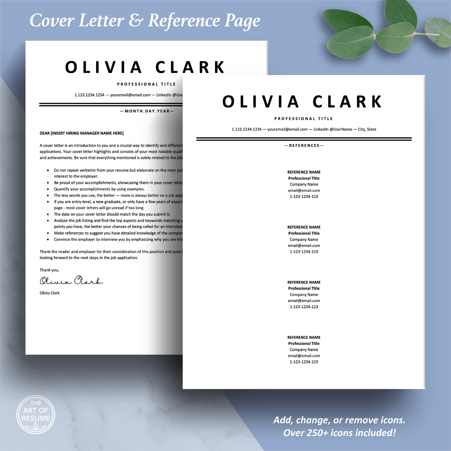 ATS Friendly Resume Template Bundle | Google Docs, Microsoft Word, Apple Pages - The Art of Resume