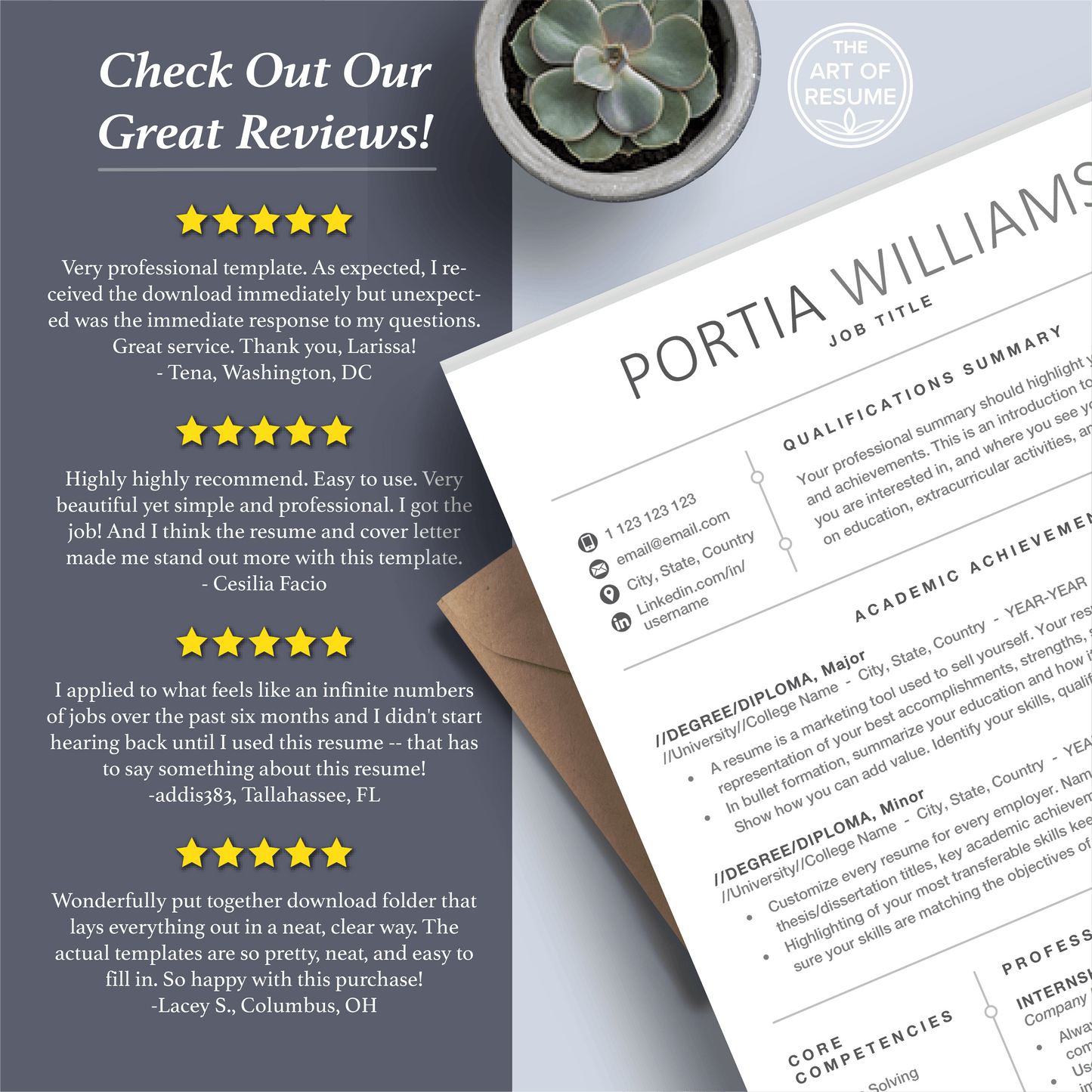 Resume Template for Student | Modern Resume Format for No Experience - The Art of Resume
