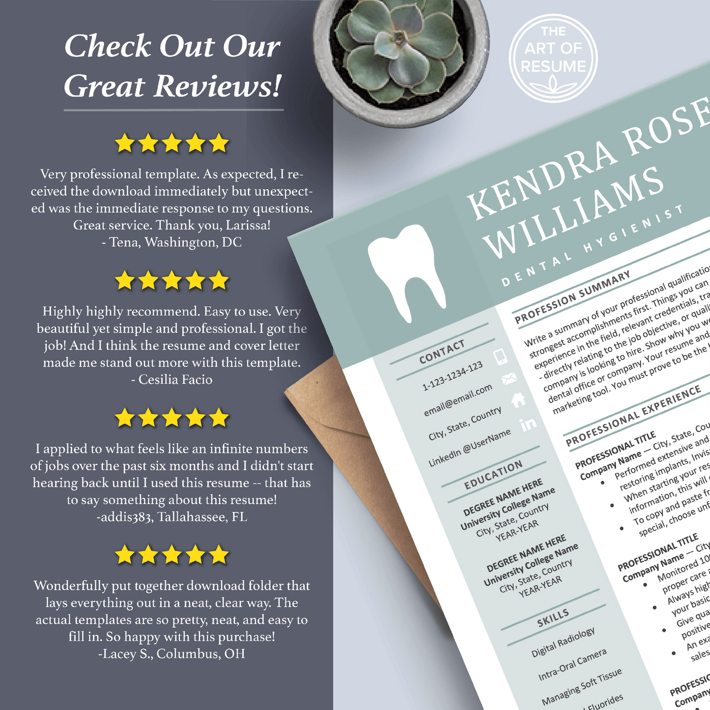 The Art of Resume Templates | Free Resume Writing Guide, Resume Action Verb guide, Resume Template Instructional Manual
