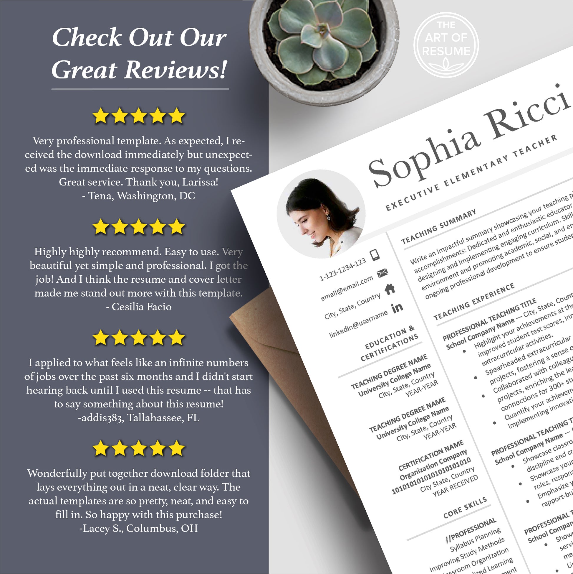 The Art of Resume Templates | Scientist Science Resume CV Templates Online 5-Star Reviews