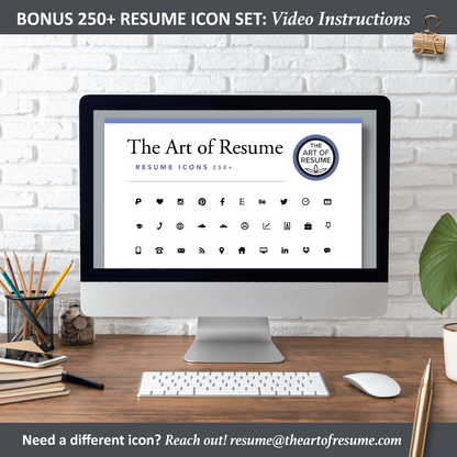Bonus, Free Professional Resume CV Icons 250+ Images PNG