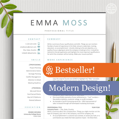 The Art of Resume Templates | Modern design, bestseller, Simple Teal Blue Resume CV Design Template Bundle Free download