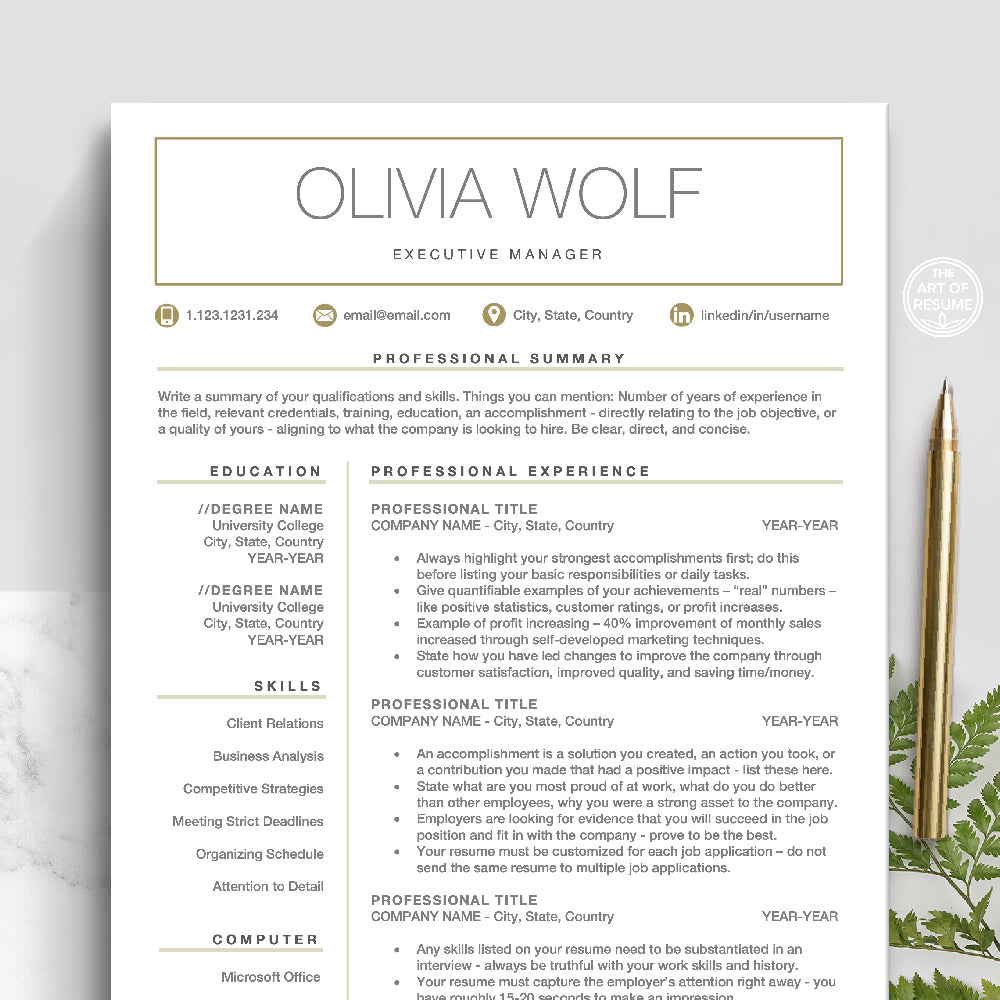 Old Resume Example How to Fill Out Your Resume + Copy Over Old Resume (Updated for 2026 ...