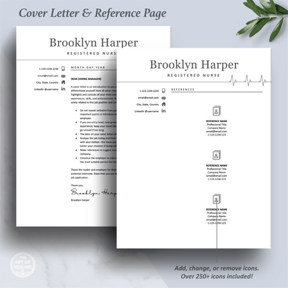 Nurse Resume Designs | Medical CV | Physician Cover Letter - The Art of Resume