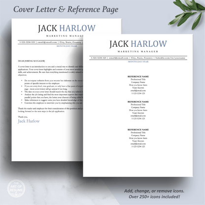 Professional ATS Resume CV Template | Applicant Tracking System Friendly | One-Column CV
