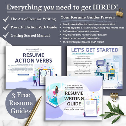 The Art of Resume Template | Resume Writing and Template Guides