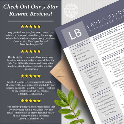 Professional Resume | Teacher Resume Templates | Free Resume Writing Guide - The Art of Resume