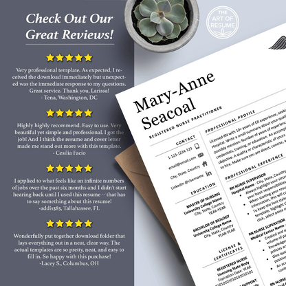 Nurse Student CV Resume Builder | Doctor CV with Resume Writing Guide (FREE) - The Art of Resume