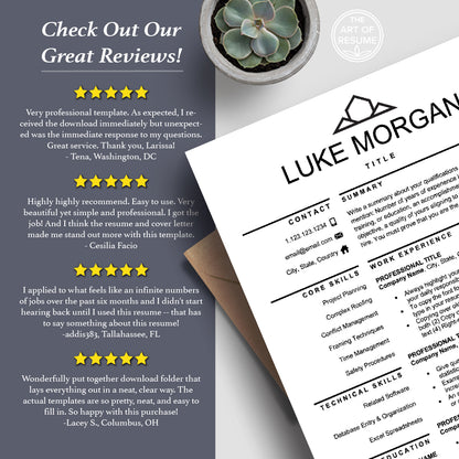 The Art of Resume | 5 Star Best Resume Template Reviews