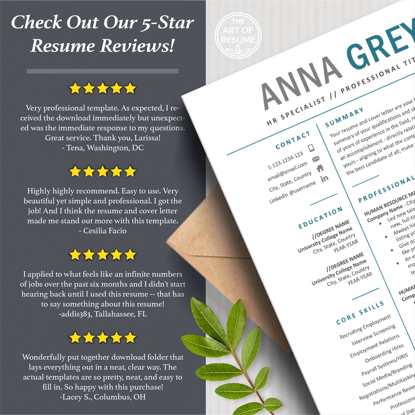 The Art of Resume Template Designs | Best resume template designs online 5 star reviews