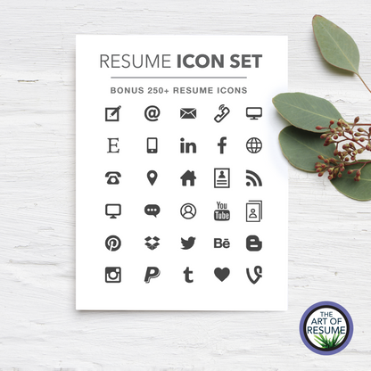 Free Resume Icons